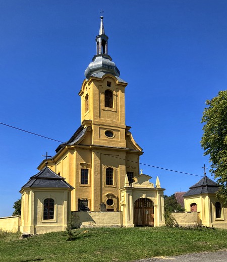 Cyklovlet ke kostelu v Brenn